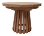 Livingfurn Ronde Bijzettafel Cindo Teakhout, 50cm - Naturel