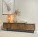 Livingfurn TV-meubel Elan Mangohout, 180cm - Bruin - ThatLyfeStyle