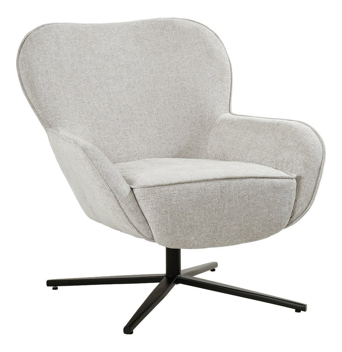 Livingfurn Draaifauteuil Sven Geweven stof - Toffee
