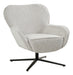 Livingfurn Draaifauteuil Sven Geweven stof - Toffee