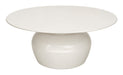 Brix Ronde Salontafel Mila Metaal, Ø90cm - Off White