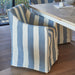 Rivièra Maison Eetkamerstoel Firenze - French Blue Stripe