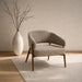 Livingfurn Fauteuil Dilan Hush Walnut - Beige