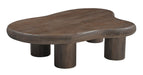 Brix Organische Salontafel Feline Mangohout, 120 x 88cm - Bruin