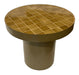 Brix Ronde Bijzettafel Tylo Keramiek, 46cm - Camel