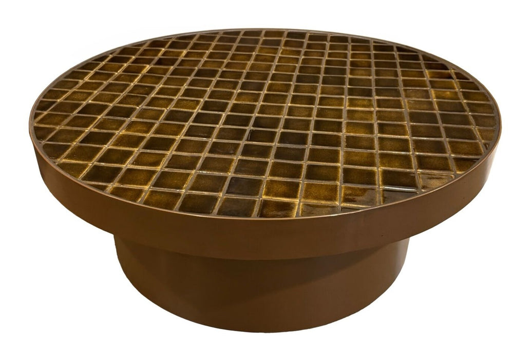 Brix Ronde Salontafel Tylo Keramiek, 80cm - Bruin