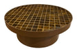 Brix Ronde Salontafel Tylo Keramiek, 80cm - Bruin