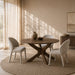 Brix Ronde Eettafel Montreaux Mangohout, Ø150cm - Bruin