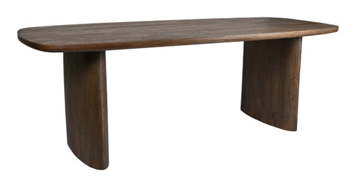Livingfurn Deens Ovale Eettafel Tyler Mangohout, 220 x 100cm - Bruin - Ovaal