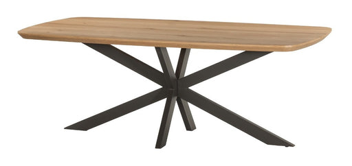 Livingfurn Deens Ovale Eettafel Santino Eiken, 210 x 105cm - Naturel - Ovaal