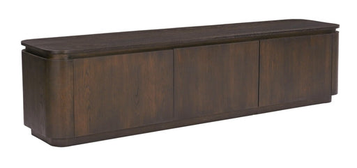 Livingfurn Zwevend TV-meubel Rivano Eiken, 180cm - Basalt