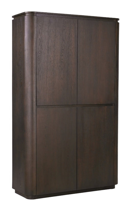 Livingfurn Opbergkast Rivano Eiken, 180 x 45cm - Basalt