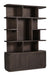 Livingfurn Boekenkast Rivano Eiken, 215 x 145cm - Basalt