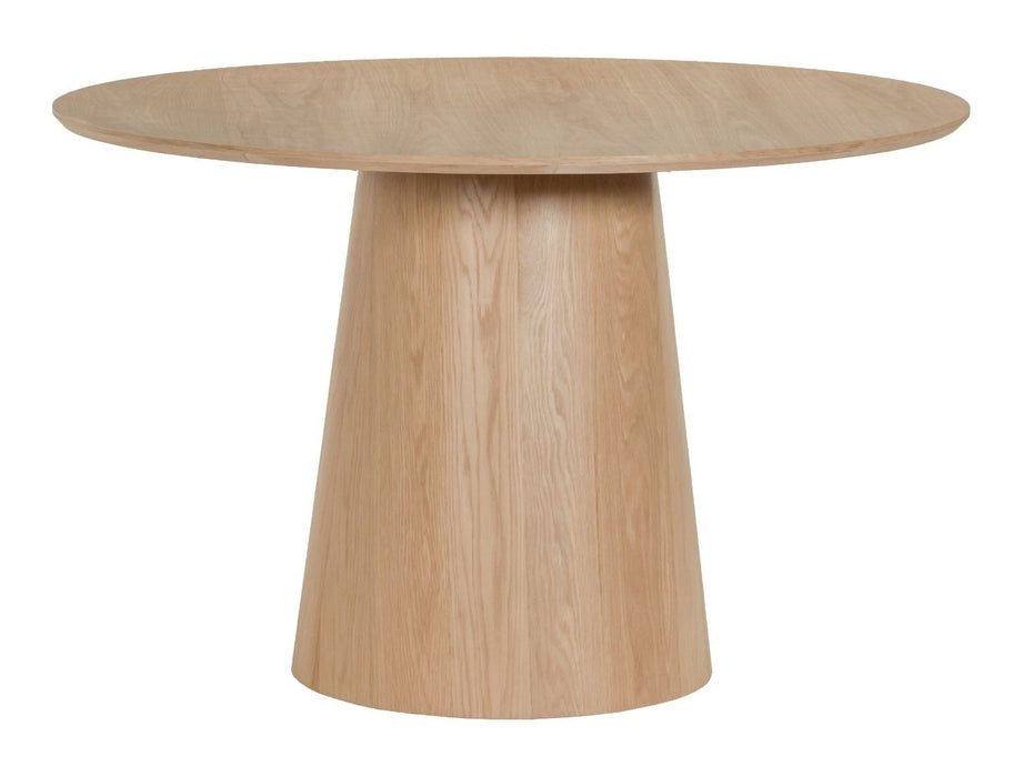 Livingfurn Ronde Eettafel Novero Eiken, Ø120cm - Naturel