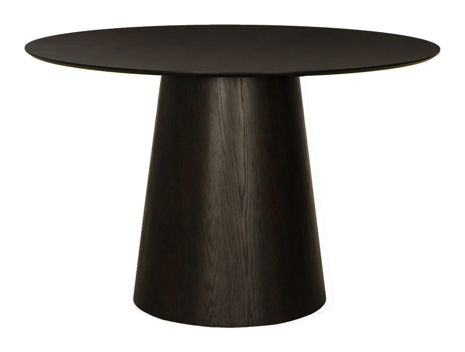 Livingfurn Ronde Eettafel Novero Eiken Ø120cm - Espresso