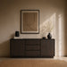Livingfurn Dressoir Firato Eiken, 180cm - Basalt