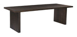 Livingfurn Eettafel Firato Eiken, 240 x 100cm - Donkerbruin