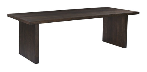 Livingfurn Eettafel Firato Eiken, 240 x 100cm - Donkerbruin