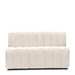 Rivièra Maison Eetkamerbank Dazzle Op wieltjes, 160cm, Faux Fur - Polar Bear