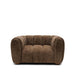 Rivièra Maison 2-zits Bank Vicenza Chenille, 145cm - Hazelnut