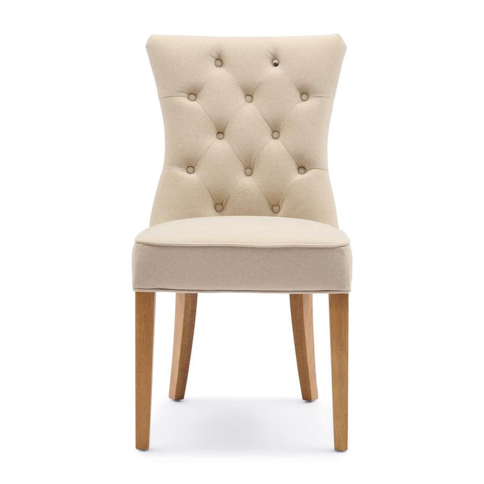 Rivièra Maison Eetkamerstoel Balmoral Mohair - Latte