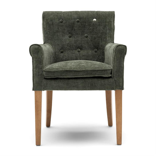 Rivièra Maison Eetkamerstoel La Scala Weave - Italian Olive