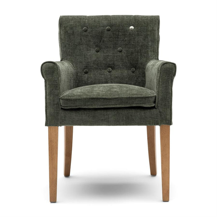 Rivièra Maison Eetkamerstoel La Scala Weave - Italian Olive