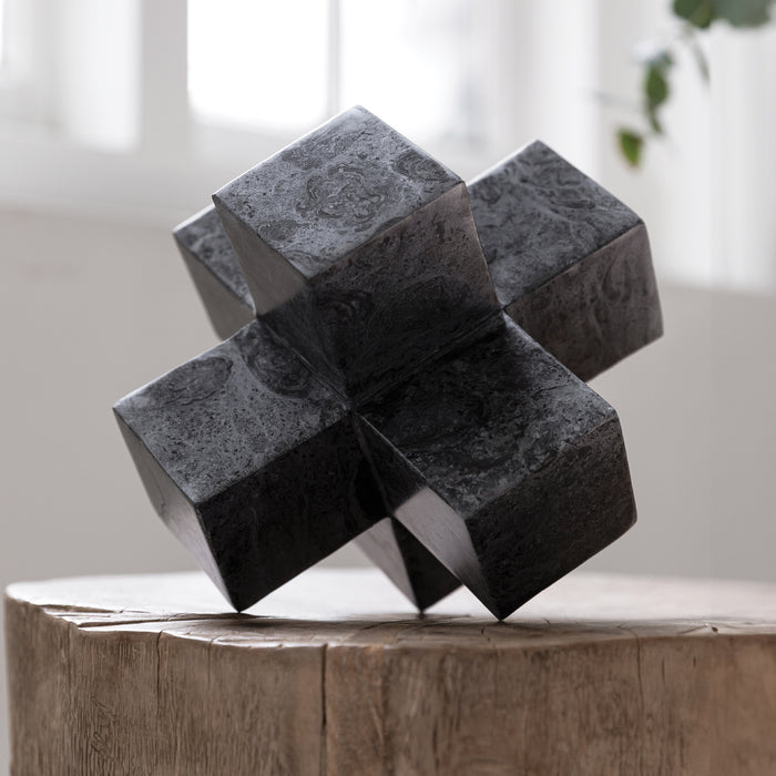 MUST Living Ornament Wavebreaker Marmer - Zwart