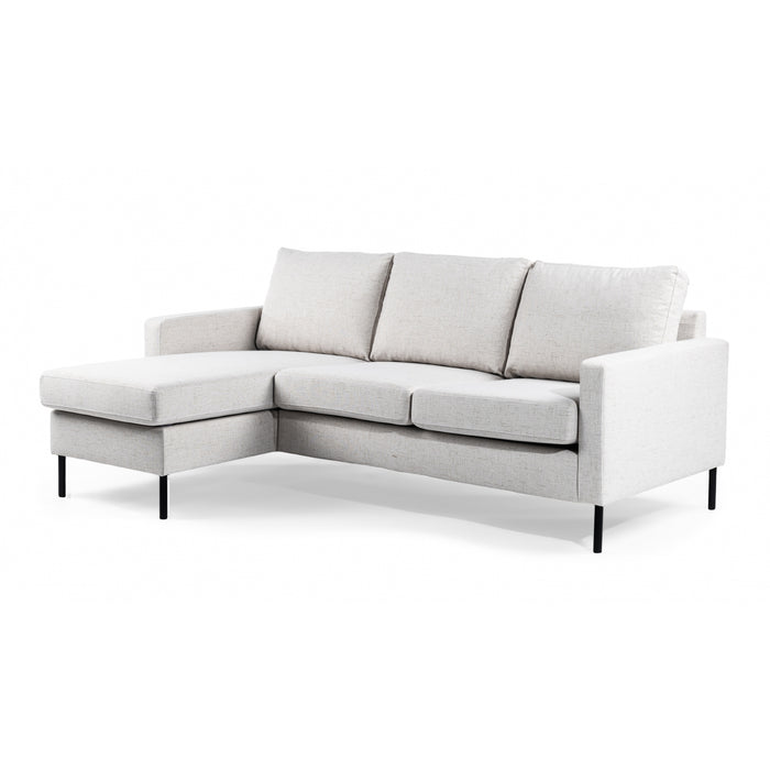 Hoekbank Landin - lounge links/rechts - beige - Woonexpress - ThatLyfeStyle