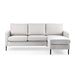 Hoekbank Landin - lounge links/rechts - beige - Woonexpress - ThatLyfeStyle
