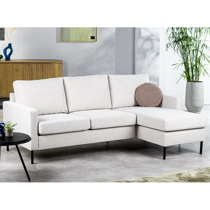 Hoekbank Landin - lounge links/rechts - beige - Woonexpress - ThatLyfeStyle