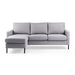 Hoekbank Landin - lounge links/rechts - grijs - Woonexpress - ThatLyfeStyle