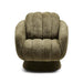 Rivièra Maison Draaifauteuil Scotia Chenille - Forest Green - Velvet