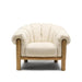 Rivièra Maison Fauteuil Rafal Weave stof en hout - Natural