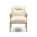 Rivièra Maison Fauteuil Castello Weave stof en hout - Naturel