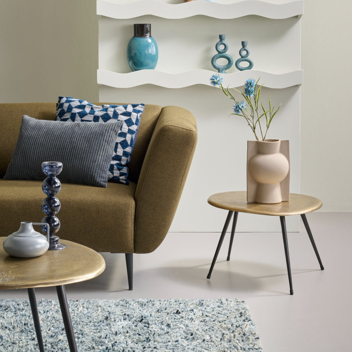 Sierkussen Ribbels - grijs - 35x55 - ThatLyfeStyle