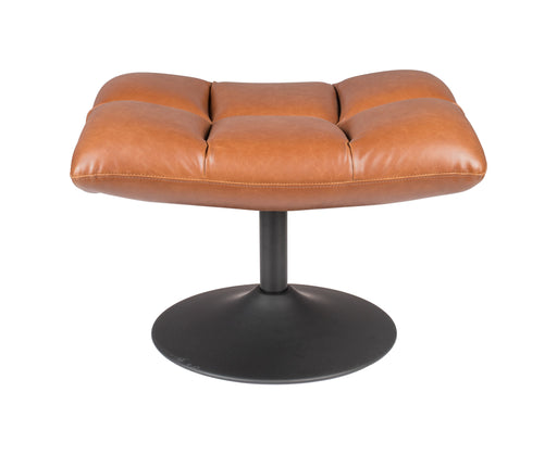 Dutchbone Hocker Bar PU - Vintage Bruin - ThatLyfeStyle