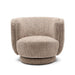 Rivièra Maison Draaifauteuil Rozzano Tweed - Liver Grey