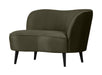WOOOD Lounge Fauteuil Sara Rechts, Velvet