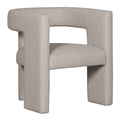 WOOOD Fauteuil Tiwa Bouclé - Beige - Exclusive - ThatLyfeStyle