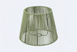 Buiten lampenkap met groen touw IP54 40/28/30 - Jayla