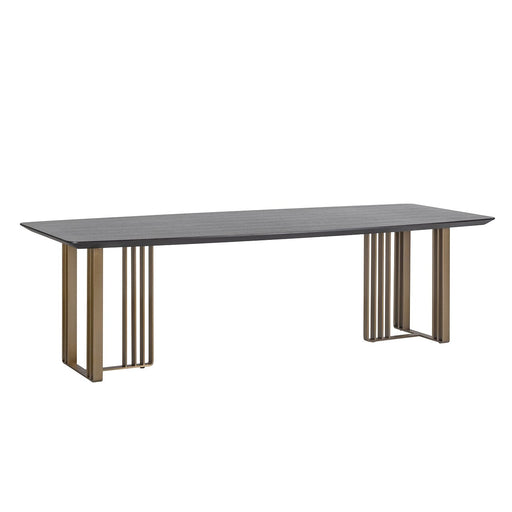 Richmond Eettafel Maverick Eiken en staal - Goud