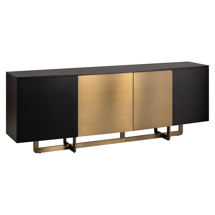 Richmond Dressoir Dax Eiken, 220cm - Goud
