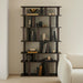 Ethnicraft Wandrek Block Gevernist Mahoniehout, 207 x 120cm - Espresso