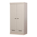 WOOOD Kledingkast Connect 195 x 94cm, 2 deuren en lade - Dust