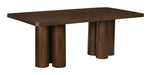 Artistiq Eettafel Leighanna Mangohout, 200 x 100cm - Bruin