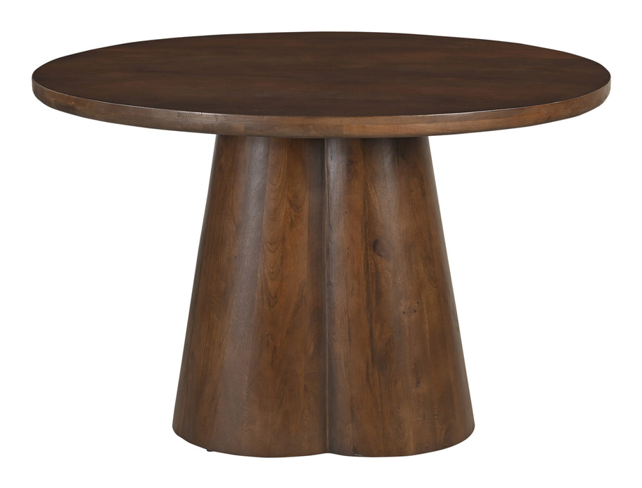 Artistiq Ronde Eettafel Effrey Mangohout, 120cm - Bruin