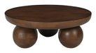 Artistiq Ronde Salontafel Ambur Mangohout, 90cm - Bruin