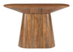Artistiq Ovale Sidetable Elicia Mangohout, 120cm - Bruin