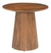 Artistiq Ronde Bijzettafel Dyann Mangohout, 50cm - Bruin